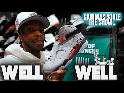 I CAN'T SAY I SEEN THIS ONE COMING! JORDAN 8 BUGS BUNNY AVAILABLE EVERYWHERE BUT FOR HOW LONG??