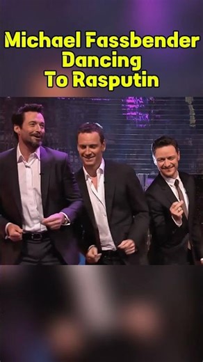 Michael Fassbender Dancing to Rasputin #flashback #Savik6655 #shorts #short
