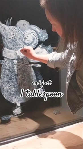 DIY Snow Windows: The Method I Wish I Knew Years Ago #snowwindows