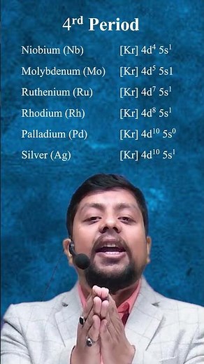 Anomalous Periodic Table Explained in One Min | #chemistry #periodic #periodictable #chemicalscience