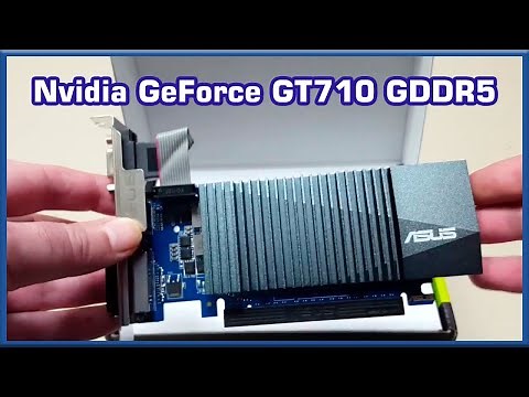 Unboxing Asus Nvidia GeForce GT 710 2GB GDDR5 🖥