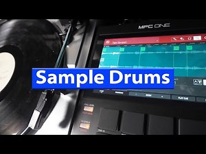 MPC ONE - Sampling Vinyl Drum Break And Making Kit