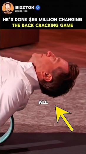 $85M Changing The Back Cracking Game‼️#sharktank