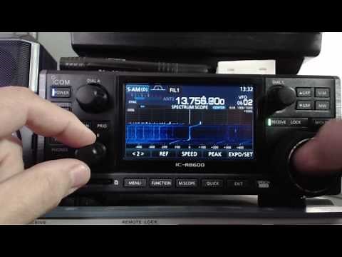 Icom IC-R8600 Quick Tour