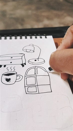 Simple Window Doodle Art for Beginners #shorts #viralshorts #art #drawing #doodleart #cute #windows