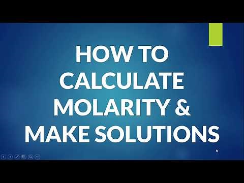Molarity Calculator | How to calculate Molarity & Make Solution