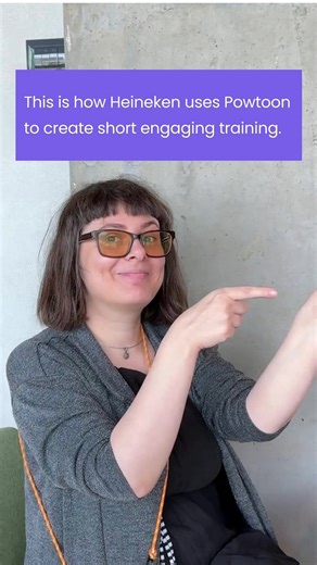 1.4K views · 35 reactions | This is how Heineken uses Powtoon to create super-engaging micro training for their employees. You can too! Sign up to Powtoon today and start creating scroll stopping content in minutes. #Powtoon #videocreation #animation #employeetraining | Powtoon | Facebook