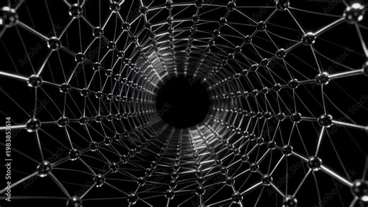 Futuristic Graphene Molecular Engineering Research in Pitch Black Void