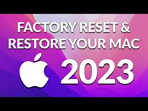 Factory Reset & Restore Your Mac - 2025 - iMac, Macbook Pro, Macbook, Macbook Air