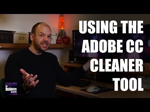How to use the Adobe CC Cleaner - PC