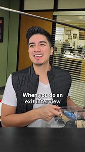 848K views · 29K reactions | It's better to just say no thank you to the exit interview  #workhumor #exitinterview | Christian Maldonado | Facebook