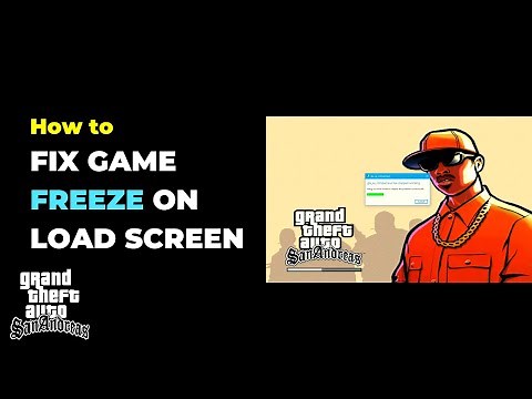 How to Fix Freeze Problem in Gta Sa| How to Fix Gta Sa New Game Freeze | Gta Sa Stuck loading screen