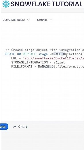 Create a Stage for Snow Pipe in Snowflake | Easy Tutorial