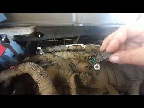 GMC Acadia 2012 map sensor replacement. how to replace