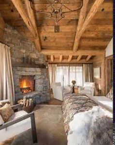 Seven inspiring rustic bedroom designs ... do you have a favorite? :) Cozy Cabins :) | Cozy Cabins