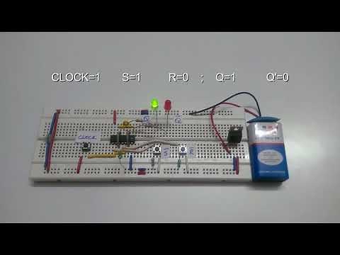 SR Flip flop Working Explanation