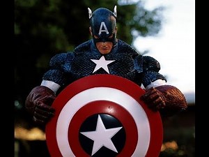 Marvel Legends Icons Captain America 12 Inch Action Figure Toy Review