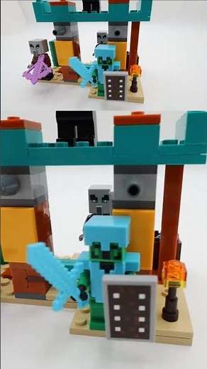 LEGO Minecraft 21267 The Illager Desert Patrol LEGO Speed Build Review #lego #legotoys