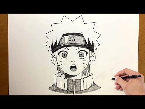 How to Draw Cute Naruto Easy | Naruto Drawing Step by Step