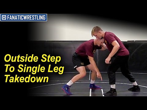 Outside Step to Single Leg Takedown by Brett Pfarr