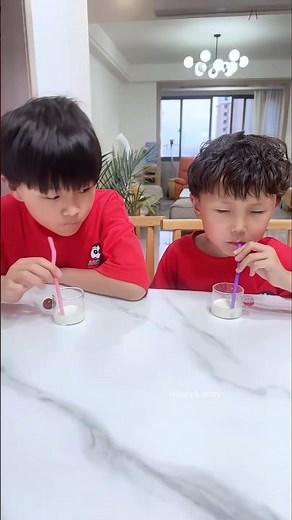 Big Brother Secretly Helps Little Brother Win Every Round – Candy, Milk & Bottle Flip!
