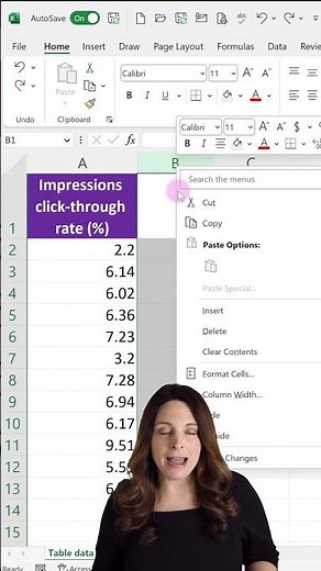 Convert Existing Number to Percentage in Excel without x100 #shorts
