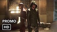 The Flash 1x08 Promo "Flash vs. Arrow" (HD) Flash Arrow Crossover Event