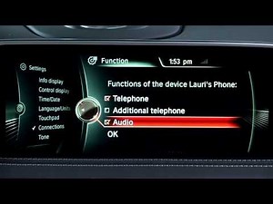 Reenabling Bluetooth Audio Playback | BMW How-To