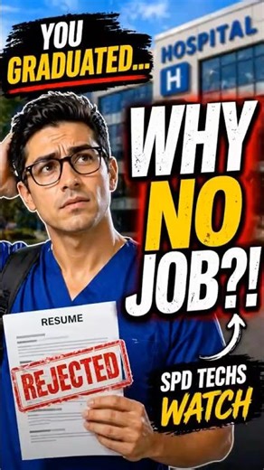 You Graduated… But Still No Sterile Processing Job? Here’s Why