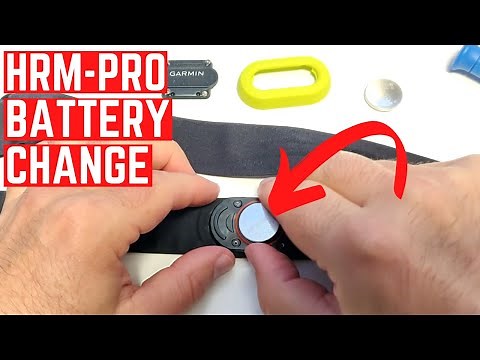 Garmin HRM-Pro Battery Replacement