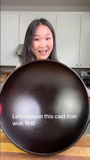How to Season a Cast Iron Wok