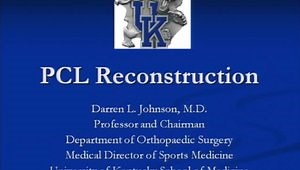 PCL Reconstruction