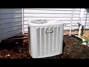 Trane XB13 Air Conditioner, how to remove the cover.