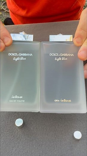 Fake vs Real Dolce&Gabbana Light Blue Eau Intense pour Femme Perfume