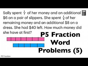 P5 Fraction Word Problem