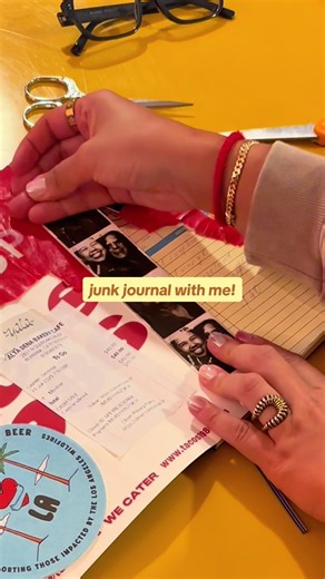 Junk Journal Date Night Memories: A Creative Journey