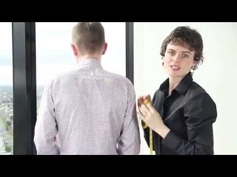 How to measure the men’s Shoulder Width – SuitMeUp