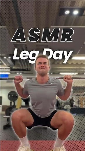 [ASMR] Whispered Leg Day #ASMRWorkout #GymASMR #LegDay