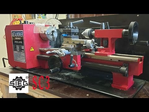 Sieg Sc3 7 x 14 Lathe review and unboxing mini lathe