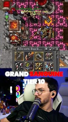 ELE TEM UM GRAND SANGUINE T10!!! 😱🔥 #rubinot #rubini