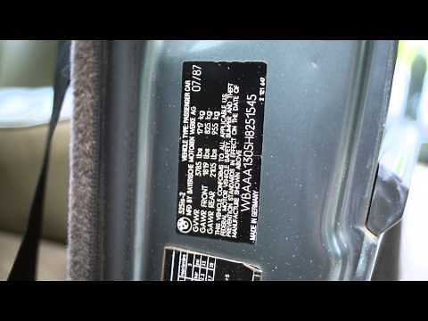 BMW Vin Decoder Model Archive