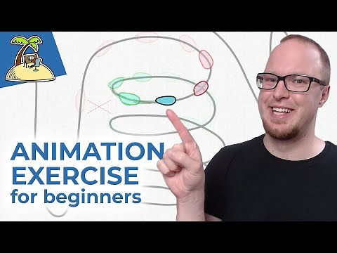 Best animation exercise for beginners - OpenToonz - How to animate 2D animation class [#004B]