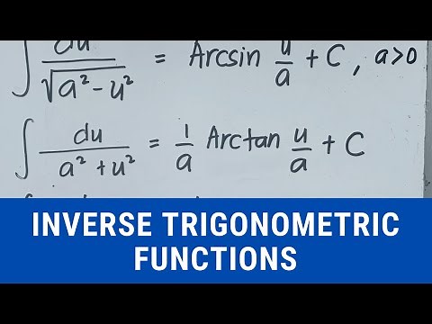 Integration | Inverse Trigonometric Functions | Lesson 8