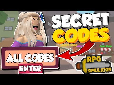 *NEW* ALL SECRET CODES IN RPG SIMULATOR!! (Roblox)