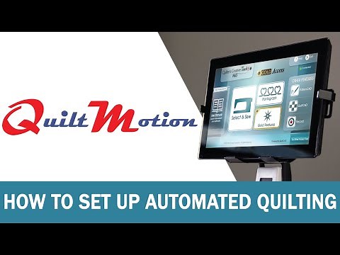How to Set Up Quilt Motion on Your Quilting Frame