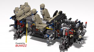 LEGO MOC-31127 BUWIZZ Motorized chassis for Set 42110 Land Rover Defender (Technic 2019)