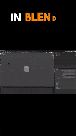 Need More Space in Blender? Try This Shortcut 👍