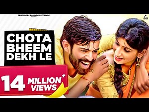 Chota Bheem Dekh Le (Official Video) : Masoom Sharma | Nidhi Sharma | Kp Kundu | Haryanvi Song