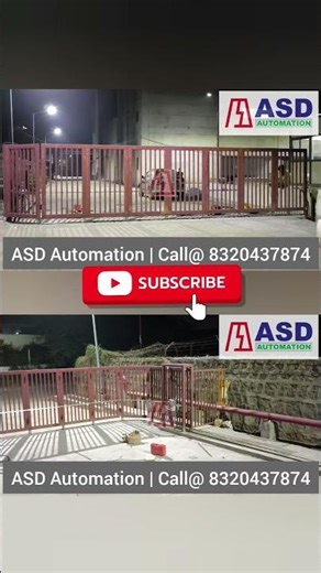 Motorized Corner Sliding Gate 🤩 | Curved Gate Automation