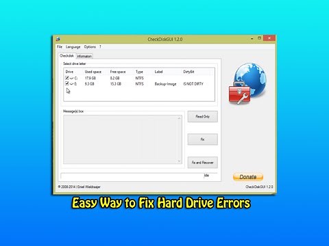 Easy Way to Fix Hard Drive Errors